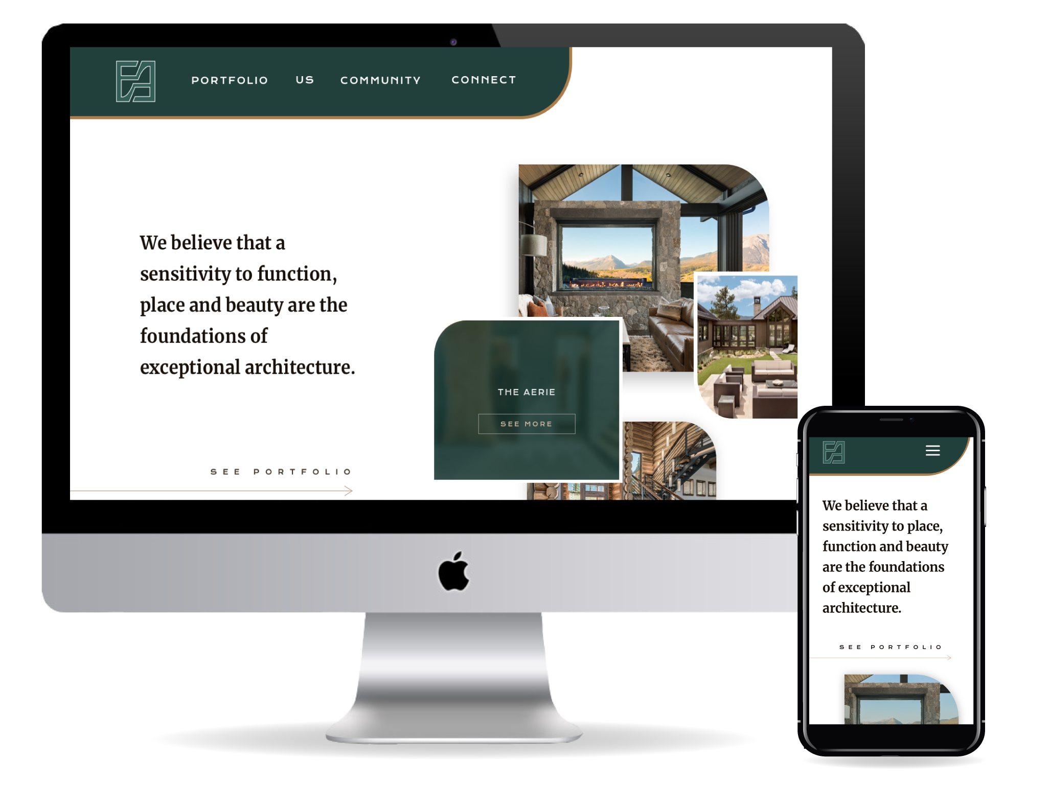 Florio-mockup Florio website design