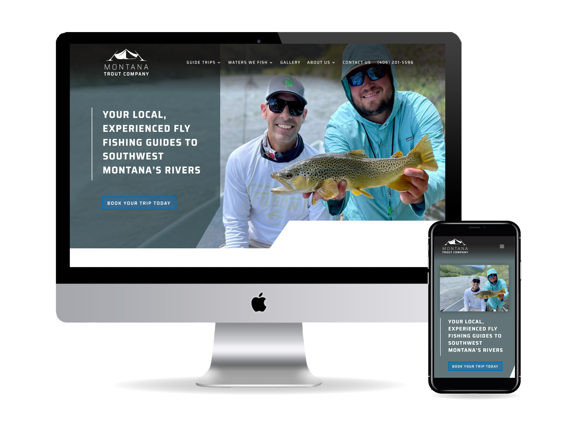 MT-Trout-mock MT Trout website design<br />