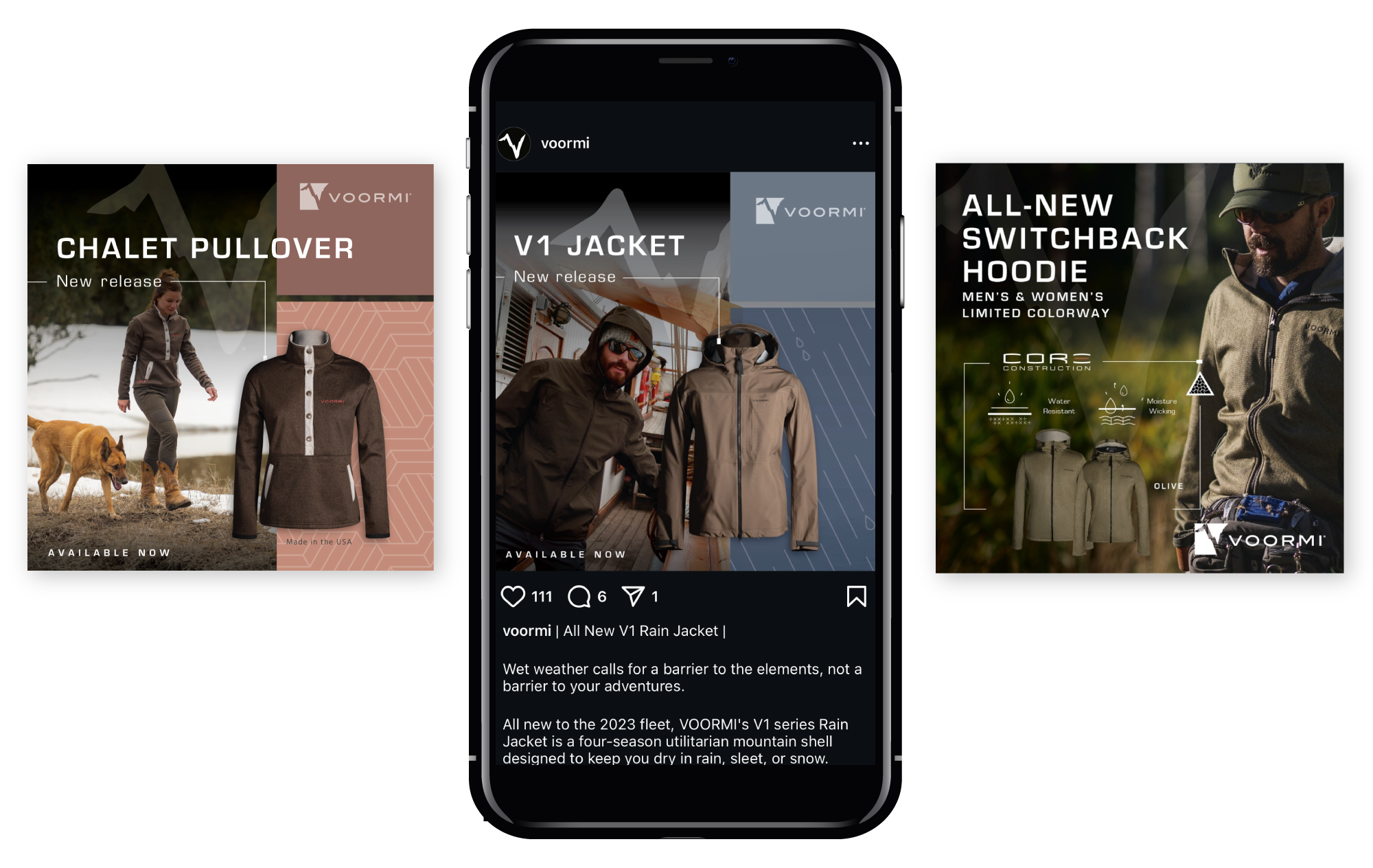Voormi Social mockup